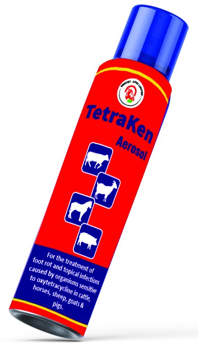 Tetraken Aerosol product pack