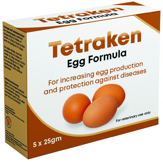 Tetraken Egg Formula product pack
